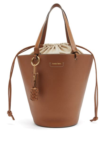 see by chloe cecilia bucket bag|See By Chloé Cecilya Bucket Bag .